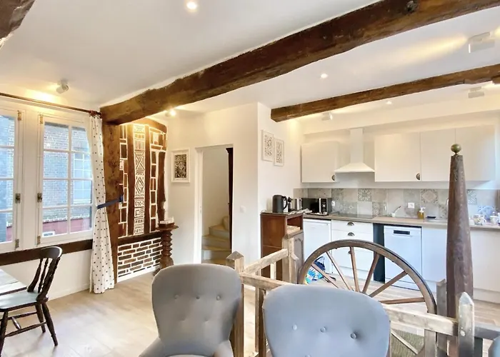 La Terrasse Notre Dame - Character House - 4p - Center Honfleur